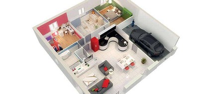 Programme terrain + maison à Villemotier en Ain (01) de 973 m² à vendre au prix de 219355€