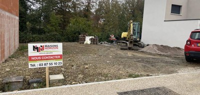 Terrain seul à Boust en Moselle (57) de 343 m² à vendre au prix de 109000€