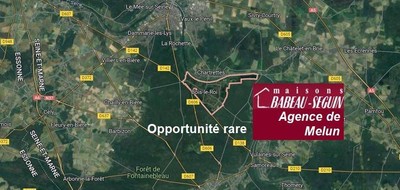 Terrain seul à Bois-le-Roi en Seine-et-Marne (77) de 777 m² à vendre au prix de 265000€
