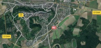 Terrain seul à Laon en Aisne (02) de 728 m² à vendre au prix de 32500€