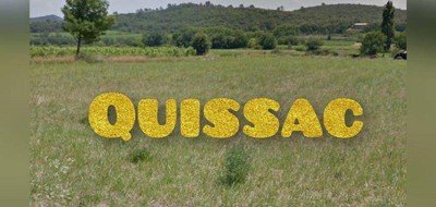 Terrain seul à Quissac en Gard (30) de 500 m² à vendre au prix de 135000€