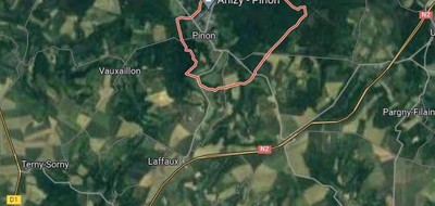 Terrain seul à Pinon en Aisne (02) de 792 m² à vendre au prix de 39900€