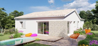 Programme terrain + maison à Le Pian-Médoc en Gironde (33) de 90 m² à vendre au prix de 269000€