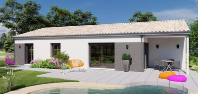 Programme terrain + maison à La Lande-de-Fronsac en Gironde (33) de 95 m² à vendre au prix de 213530€