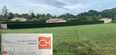 Terrain seul à Bonnetan en Gironde (33) de 800 m² à vendre au prix de 190000€