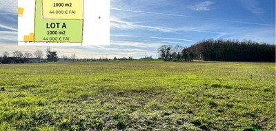 Terrain seul à Brie en Charente (16) de 1100 m² à vendre au prix de 39600€