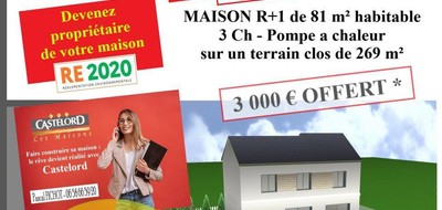 Programme terrain + maison à Dampmart en Seine-et-Marne (77) de 270 m² à vendre au prix de 327500€