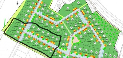 Terrain seul à Lécousse en Ille-et-Vilaine (35) de 366 m² à vendre au prix de 47740€