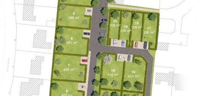 Terrain seul à Damgan en Morbihan (56) de 462 m² à vendre au prix de 235000€