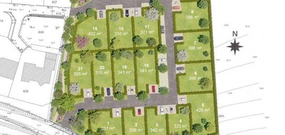 Terrain seul à Muzillac en Morbihan (56) de 285 m² à vendre au prix de 65200€