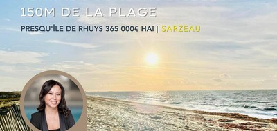 Terrain seul à Sarzeau en Morbihan (56) de 668 m² à vendre au prix de 364000€