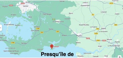 Terrain seul à Damgan en Morbihan (56) de 700 m² à vendre au prix de 550000€