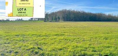 Terrain seul à Brie en Charente (16) de 900 m² à vendre au prix de 39600€