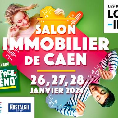 Image du post Rendez-vous au Salon Immobilier de Caen, du 26 au 28 janvier 2024 !