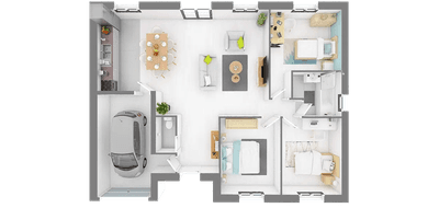 Programme terrain + maison à Dommary-Baroncourt en Meuse (55) de 87 m² à vendre au prix de 208411€ - 4