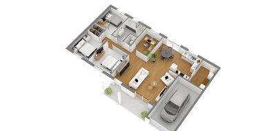 Programme terrain + maison à Guéret en Creuse (23) de 105 m² à vendre au prix de 202447€ - 4