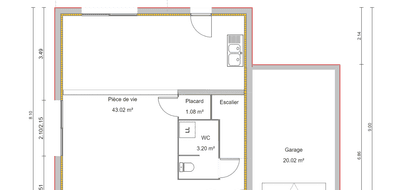 Programme terrain + maison à Saint-Georges-de-Reneins en Rhône (69) de 94 m² à vendre au prix de 402200€ - 4