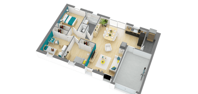 Programme terrain + maison à Pénestin en Morbihan (56) de 550 m² à vendre au prix de 309614€ - 3