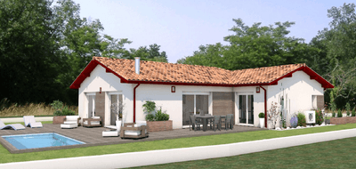 Programme terrain + maison à Saint-Martin-de-Hinx en Landes (40) de 118 m² à vendre au prix de 350000€ - 1