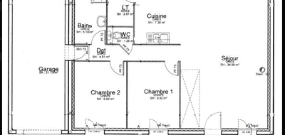 Terrain seul à Cys-la-Commune en Aisne (02) de 1400 m² à vendre au prix de 24900€ - 2