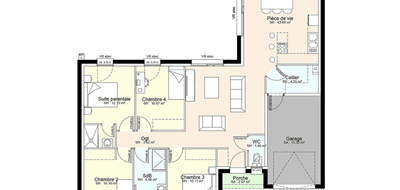 Programme terrain + maison à Beugnon-Thireuil en Deux-Sèvres (79) de 1060 m² à vendre au prix de 201585€ - 3