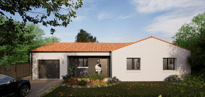 Programme terrain + maison à Moutiers-les-Mauxfaits en Vendée (85) de 690 m² à vendre au prix de 270800€ - 1