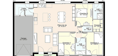 Programme terrain + maison à Foussais-Payré en Vendée (85) de 901 m² à vendre au prix de 179000€ - 3