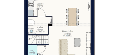 Programme terrain + maison à Saint-Benoist-sur-Mer en Vendée (85) de 396 m² à vendre au prix de 186803€ - 3