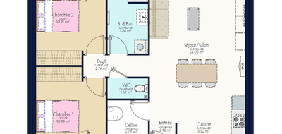 Programme terrain + maison à La Barre-de-Monts en Vendée (85) de 416 m² à vendre au prix de 204641€ - 3