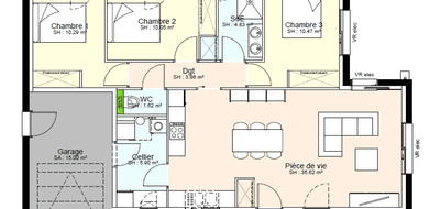 Programme terrain + maison à Villiers-en-Plaine en Deux-Sèvres (79) de 900 m² à vendre au prix de 230876€ - 3