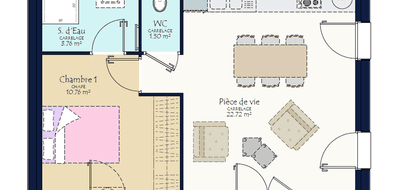 Programme terrain + maison à Benet en Vendée (85) de 961 m² à vendre au prix de 135270€ - 3