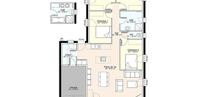 Programme terrain + maison à Saint-Marc-la-Lande en Deux-Sèvres (79) de 910 m² à vendre au prix de 196837€ - 3