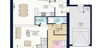 Programme terrain + maison à Ingrandes-Le Fresne sur Loire en Maine-et-Loire (49) de 437 m² à vendre au prix de 257937€ - 3