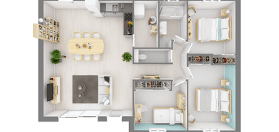 Programme terrain + maison à Pignans en Var (83) de 530 m² à vendre au prix de 300000€ - 3