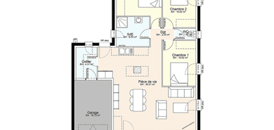 Programme terrain + maison à Pas-de-Jeu en Deux-Sèvres (79) de 600 m² à vendre au prix de 163015€ - 3