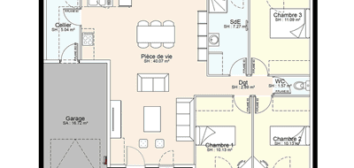 Programme terrain + maison à Vausseroux en Deux-Sèvres (79) de 781 m² à vendre au prix de 157596€ - 3