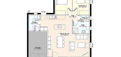 Programme terrain + maison à Saint-Germain-de-Longue-Chaume en Deux-Sèvres (79) de 488 m² à vendre au prix de 148634€ - 3