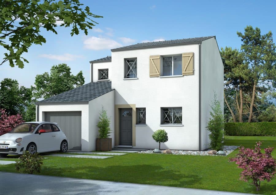 Maison de plain pied à étage par Batisoft