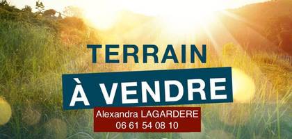 Terrain seul à Saint-Sardos en Lot-et-Garonne (47) de 1350 m² à vendre au prix de 27100€