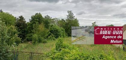 Terrain seul à Héricy en Seine-et-Marne (77) de 600 m² à vendre au prix de 120000€