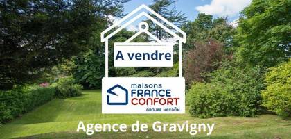 Terrain seul à Saint-Aubin-d'Écrosville en Eure (27) de 1700 m² à vendre au prix de 55000€