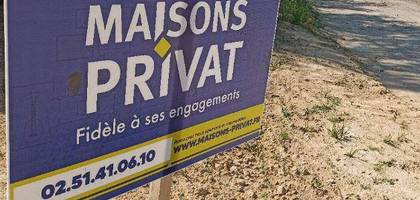 Terrain seul à Mareuil-sur-Lay-Dissais en Vendée (85) de 298 m² à vendre au prix de 24650€