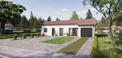 Programme terrain + maison à Les Abrets en Dauphiné en Isère (38) de 77 m² à vendre au prix de 235000€