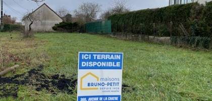 Terrain seul à Châteauroux en Indre (36) de 780 m² à vendre au prix de 54000€