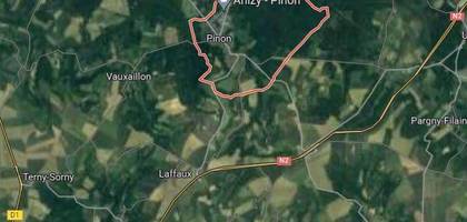Terrain seul à Pinon en Aisne (02) de 792 m² à vendre au prix de 39900€