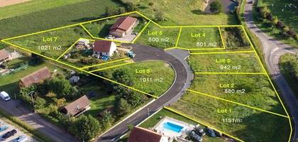 Terrain seul à Thury en Côte-d'Or (21) de 1151 m² à vendre au prix de 32611€