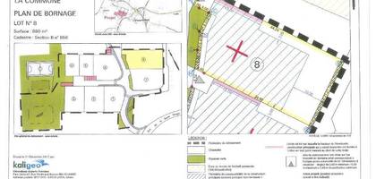 Terrain seul à Saint-Georges-le-Fléchard en Mayenne (53) de 880 m² à vendre au prix de 34848€