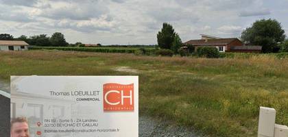 Terrain seul à Montussan en Gironde (33) de 480 m² à vendre au prix de 99000€