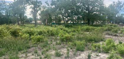 Terrain seul à Le Porge en Gironde (33) de 640 m² à vendre au prix de 180000€