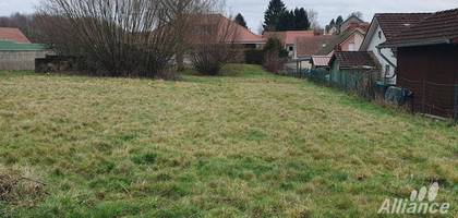 Terrain seul à Grandvillars en Territoire de Belfort (90) de 898 m² à vendre au prix de 92000€